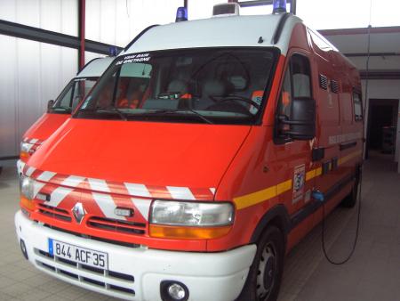 visite chez les pompiers!